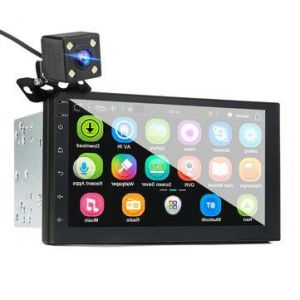 all in one place אלקטרוניקה iMars 7 Inch 2 Din for Android 8.0 Car Stereo Radio MP5 Player 2.5D Screen GPS WIFI bluetooth FM with Rear Camera