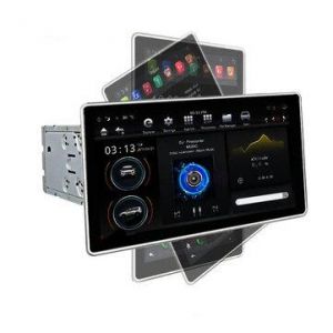 PX6 12.8 Inch for Android 8.1 Car Stereo Radio 180 Degree Rotable IPS Touch Screen 4G+32G GPS WIFI 3G 4G FM AM Support Vehicle Bal