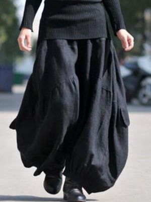 S-3XL Women Harem Casual Loose Baggy Lantern Pants