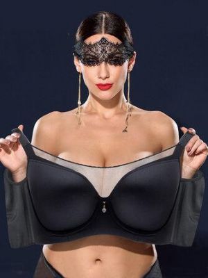 Plus Size Seamless Wireless Gather Thin Bra