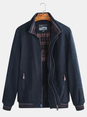 Men's Explosion Models Stand Collar New Jacket Business Youth Casual Loose Coats