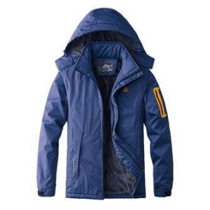 Mens Winter Fleece Warm Waterproof Windproof Outdoor Jacket