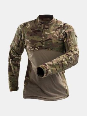 Men's Outdoor Tactical Printing Breathable Elastic T-shirts