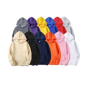 Sports Hoodie 2021 Spring and Autumn Men's and Women's Casual Hooded Pullover Sweatshirt Pure Color Sports Hoodie Sweats
