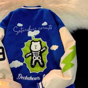Women Jacket Streetwear Hip Hop Female Hooded Streetwear Jackets Male Casual Loose Outerwear 2021 Autumn Spring Fashion Coat