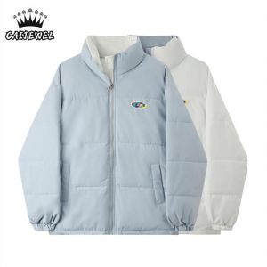 Women Puffer Jackets Coat Winter Stand Collar Thickening Warm Baggy Korean Fashion Ladies TOPs Bubble Cotton Padded Outwear