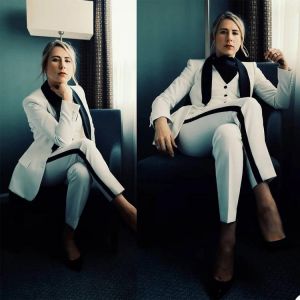 Spring Women Suits Slim Fit Jacket+Vest+Pencil Pants Wedding Tuxedos Formal Blazer Costume Femme Ladies Mother Of Bride Dress