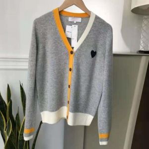 Brand Heart Cardigan Sweater Women Long Sleeve Top Knitted Cardigans Korean Fashion Jackets Fall Winter Clothes Women Pull Femme