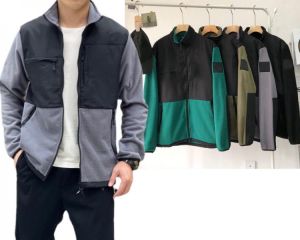 Winter Retro Fleece Zip Up Black Jackets Women Outdoor Men's Warm Wool Coat  Japan Style Leisure Stand Collar Loose Coat