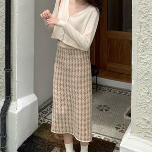 CMAZ 2021 Autumn Winte Sweater Women Tops Knitted Pullover Korean Style Cardigan Soft Warm Pull Thick Outwear