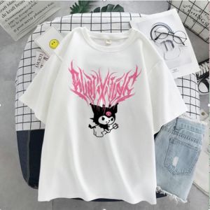 Top Street Y2K Beauty Bratz Handsome Print Clothing Tops Women T Shirt Summer Aesthetics Graphic Short Sleeve Polyester T Shirts