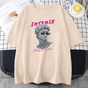 Intense Printing T Shirt Woman Fashion Comfortable Tshirts Creativity High Quality Tshirt Summer Oversize Female T Shirts