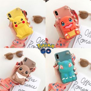 Pokemon Pikachu Silicone Phone Case for IPhone 5 6 7 8 Plus 11 12 13 Pro Max X XS XSMAX XR Cover Couples Men Women Cute Shell