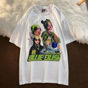 Women Black Oversized Tshirts Summer Short Sleeve Cool Printed Hip Hop Tee Shirt Streetwear Loose Vintage Tops Aesthetic Clothes