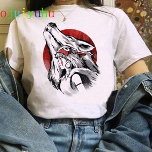 Totoro Harajuku Ullzang T Shirt Women Studio Ghibli Kawaii T-shirt Miyazaki Hayao spirited away  Tshirt Cute 90s Top Tees Female