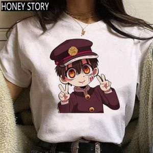 Women Kawaii Japanese Anime T Shirt Hot Toilet Bound Hanako Kun Graphic Tees Funny Cartoon Summer Tops Unisex T-shirt Female