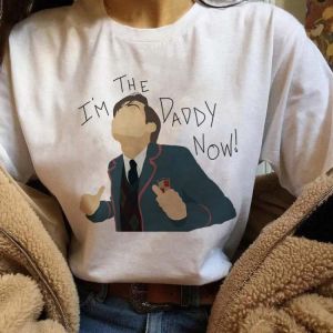 Graphic The Umbrella Academy Harajuku T Shirt Women Ullzang Cha-Cha Diego Tshirt Funny Fashion Short sleeve Female Tops