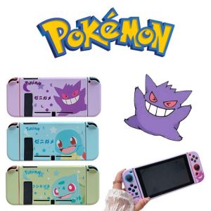 Pokemon Gengar Squirtle TPU protective case cover for Nintendo Switch game console anime shockproof shell digital accessories