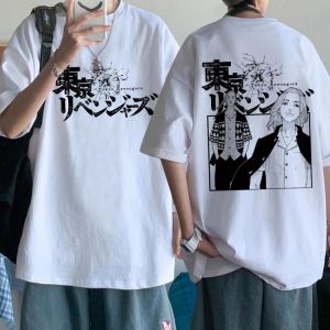 Anime Tokyo Revengers T Shirt Men Summer Men's Women's Fashion Cotton T-shirt Kids Hip Hop Tops Boy Teeshirt Hombre Cami