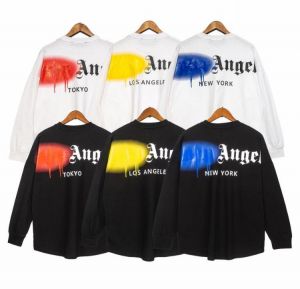 New Palm Angels Letter Men Women Boyfriend Gift Drop Shoulders Models Fashion O-Neck Long Sleeve Pullover Sweatshirt Streetwear