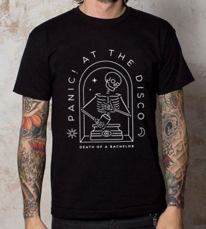 Panic At The Disco T-Shirt PATD Death of A Bachelor T Shirt New Unisex Size Adult Cloting T-Shirt Women unisex graphic tees Tops
