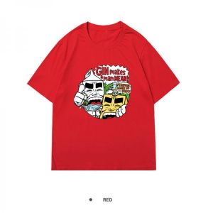 Milk & Cheese Gin Makes Print Woman T-shirt Plus Cotton Harajuku T Shirts Summer Anime Top Retro Fit Comfortable Tshirt Woman