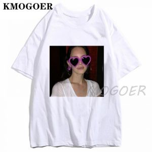 Harajuku Lana Del Rey Printed Women T Shirt Fans Tshirt Summer Short Sleeve Graphic Tees Casual Singer T-shirt Hiphop Clothes