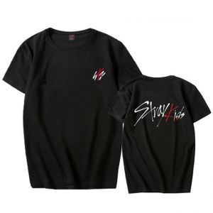 Kpop t shirt Stray kids t-shirts K Pop Fans Support shirt
