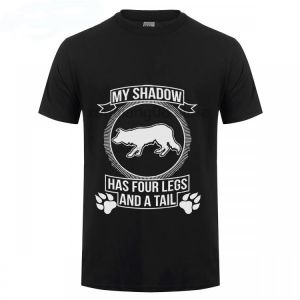 Border Collie My Shadow A Fantastic Gift For All Border Collie Owners And Lovers Men T Shirt