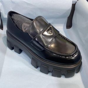 Women's shoes platform loafers platform shoes women's one-step loafers increase high-quality women's shoes