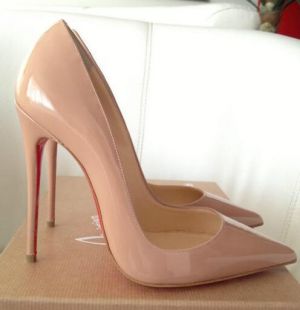 12cm Nude/black Pointed Shoes High Heel Sexy Women Shoes Red Shiny Bottom 2021 Classics Luxury Brand Red Wedding Shoes No Box