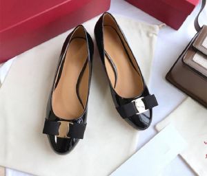 2021 New Designer High Heels Shoes Women Pumps Brand Patent Leather Round Top Ladies Luxury Fashion Party Sandals Shoes Summer