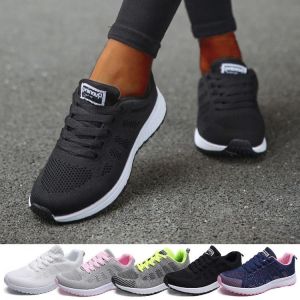 Women's Sneakers Casual Shoes Flats Air Mesh Breathable Trainers Ladies Shoes Female Sneakers Women Shoes Basket Tenis Femini