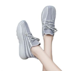 New Style Trend Women Casual Sneakers Lightweight Breathable Mesh Lace Up Flat Shoes for Women Sneakers Woman Fashion Shoes 2021