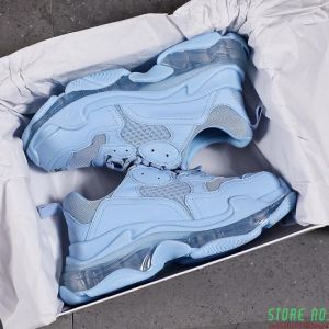 Blue Crystal Bottom Women Sport Shoes Outdoor Fashion Casual Chunky Sneakers Breathable Female Sneakers Brand Women's Trainer