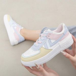 2021 spring new women sneakers shoes fashion Casual shoes Platform sneakers Women shoes Student shoes plus size XL 42 shoes