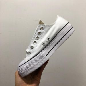 2021 High-top Star Platform Low Canvas Lace up Women Casual Style autumn Winter Women Sneakers White Black Casual Sports Shoes