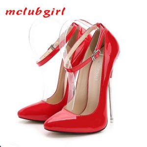 MCLUBGIRL 2021 16 Cm Heels Women Sexy Pumps Shoes Super High Heels Point Toe Pumps Shoes Popular Super High Heels Pumps WZ
