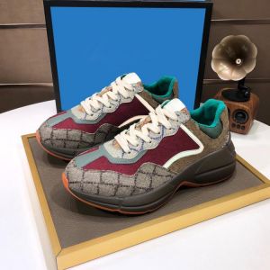 Size 35-45 fashion Couples Luxury shoes women vulcanized shoes Women's men's sports shoes Vintage Old Daddy brand gg sho