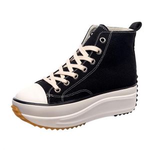 2021 Canvas Shoes Women Fashion Trainers Women High Top Sneaker Lady Autumn Female Footwear Breathable Sneakers Platform Shoes