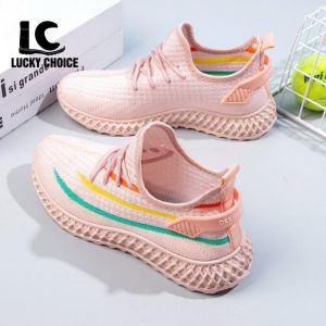 Women Casual Shoes Summer Breathable Sock Shoes Outdoor Sneakers Women's Vulcanized Shoes zapatillas mujer Lucky Choice Shoes
