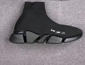 high quality designer shoes New Style Men Women Casual Sock Shoes Sports Knitted Stretch Sneakers Speed luxury shoes