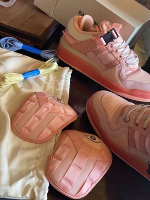 Women Sneakers Bad Bunny Shoes Forum Low Luxury Designer Couple Shoes Men Girls Couple Zapato with All Accessories