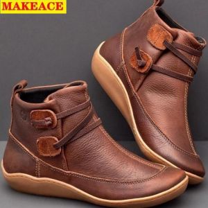 Women's Shoes 2021 Autumn New Barefoot Boots Fashion Outdoor Leisure Platform Women's Shoes Women's Sports Shoes Fa