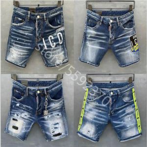 2021 New Design DSQUARED2 Short Jeans Biker Jeans HOMME Ripped COOLGUY D2 Jeans DSQ2 women/Men's Pants