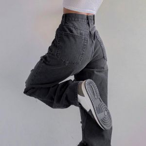 Women's Y2K Pants Fashion Loose Jeans For Women High Waist Trousers Casual Autumn Winter Pants Casual Mom Fashion Trousers