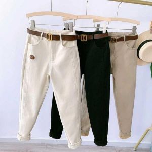 Woman Jeans Pants Stretch Autumn  Winter Casual Pants Women's High Waist Baggy Pants Women's Pantalones Vaqueros Mujer