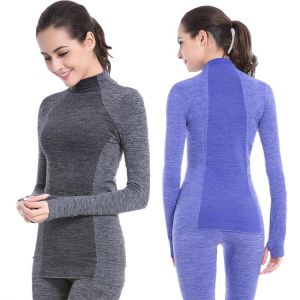 Winter Thermal Underwear Women Quick Dry Stretch Anti-microbial Warm Long Johns Female Casual Thermal Underwear Clothing