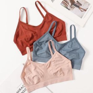 Women‘s Tube Top Seamless Bra Top Female Underwear Push Up Bra Comfort Wire Free Intimates Removable Pads Bralette Bandeaus Top