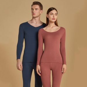 Thermal Underwear For Women Sexy Warm Long Johns For Women Seamless Winter Thermal Underwear Set Warm Thermos Clothing Women/Men